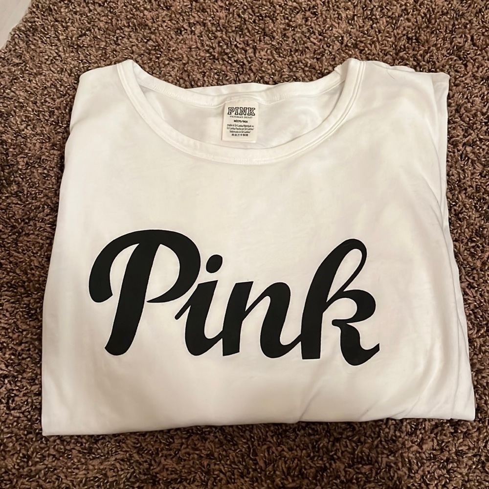 Pink long sleeve tee